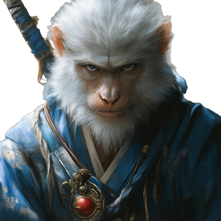 Sun Wukong V21 Vinyl Car Decal Sticker – Waterproof & UV-Resistant 8"