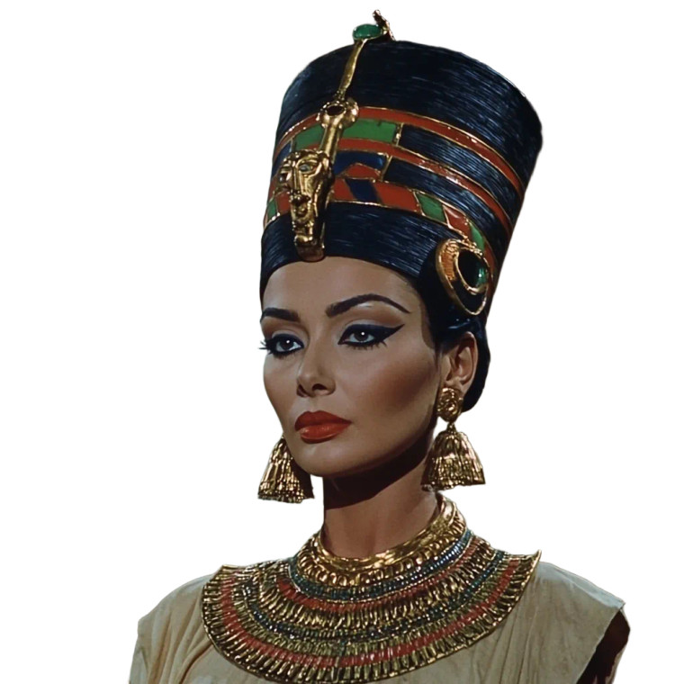 Nefertiti Film Scene Vinyl Car Decal Sticker – Waterproof & UV-Resistant 8"