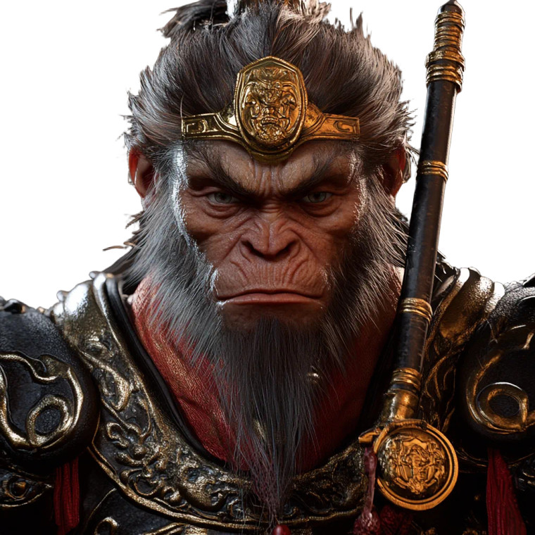 Ai Sun Wukong Vinyl Car Decal Sticker – Waterproof & UV-Resistant 8"