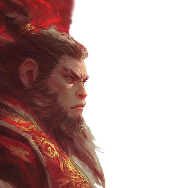 Sun Wukong V18 Vinyl Car Decal Sticker – Waterproof & UV-Resistant 8"