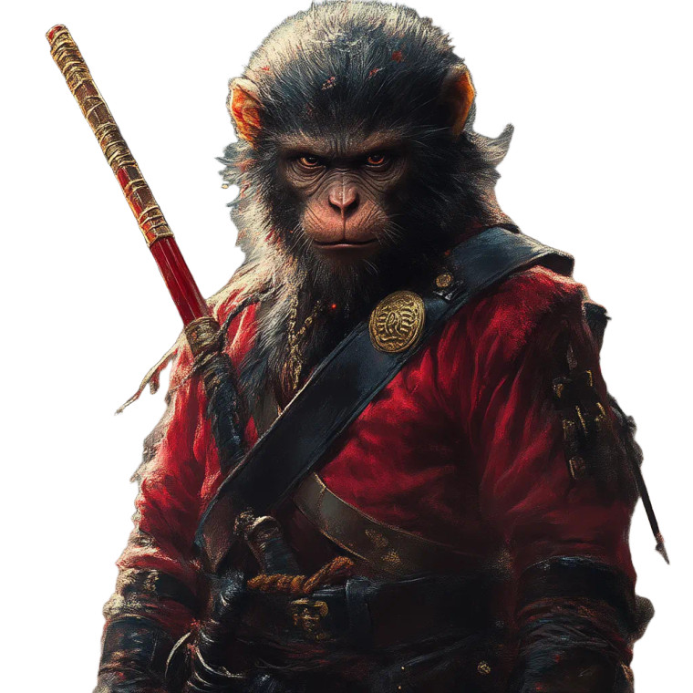 Blackwukong Vinyl Car Decal Sticker – Waterproof & UV-Resistant 8"