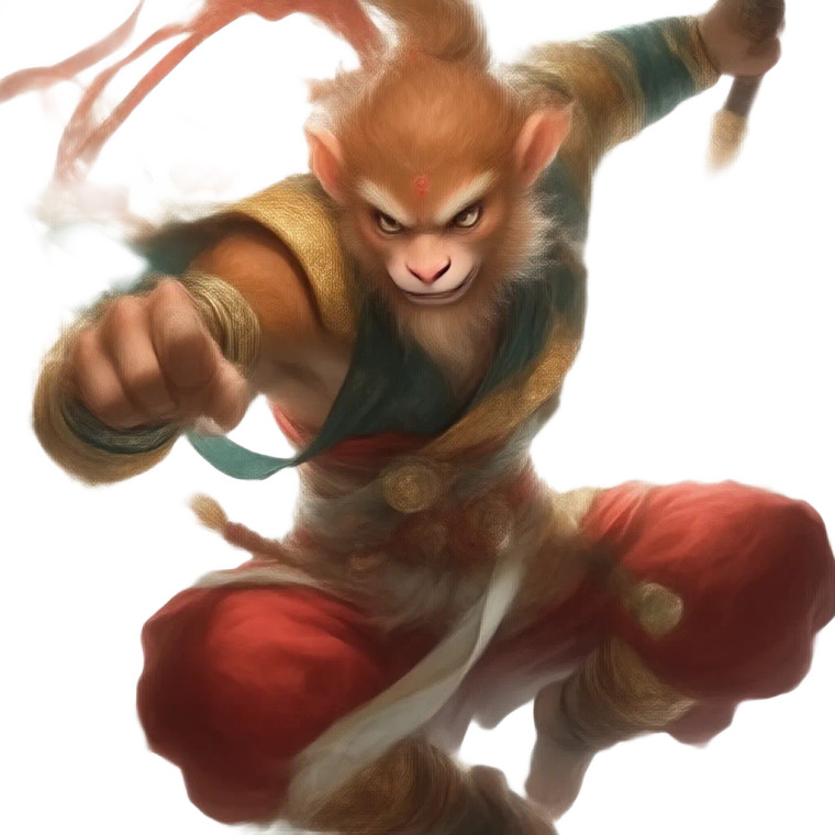 Wukong V19 Vinyl Car Decal Sticker – Waterproof & UV-Resistant 8"