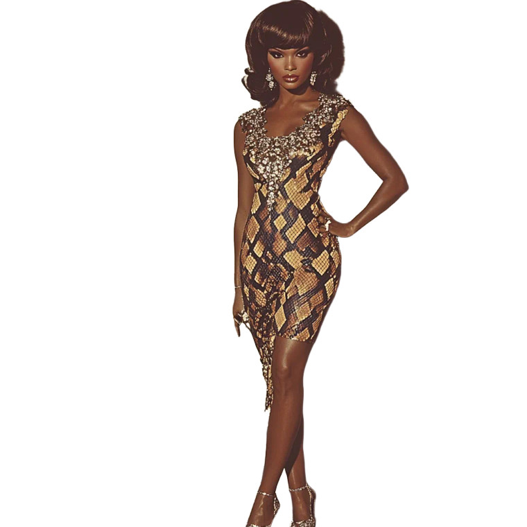 Latin Woman 1967 Vinyl Car Decal Sticker – Waterproof & UV-Resistant 8"