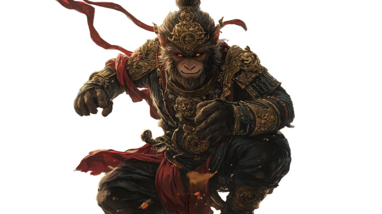 Black Myth Wukong V56 Vinyl Car Decal Sticker – Waterproof & UV-Resistant 8"