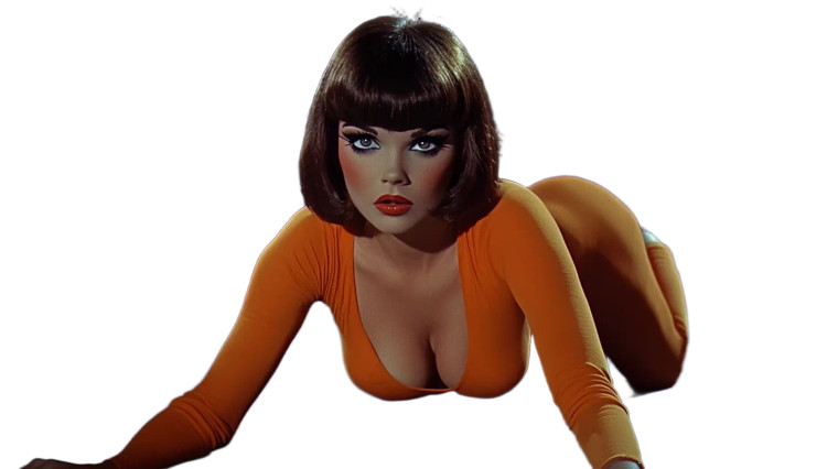 Velma Dinkley 1960S Vinyl Car Decal Sticker – Waterproof & UV-Resistant 8"