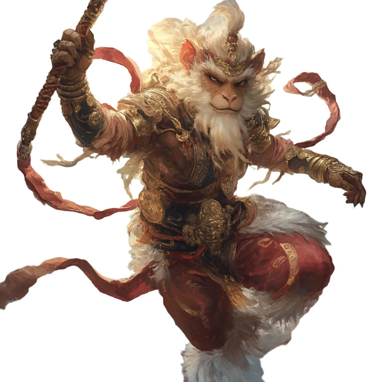 Sun Wukong V34 Vinyl Car Decal Sticker – Waterproof & UV-Resistant 8"