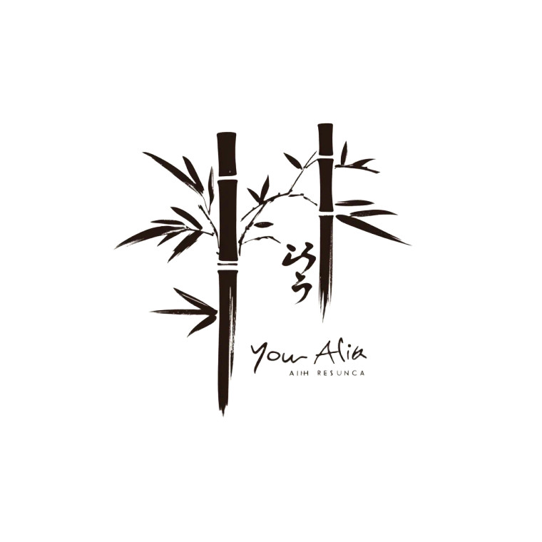 Asian Restaurant Logo Vinyl Car Decal Sticker – Waterproof & UV-Resistant 8"
