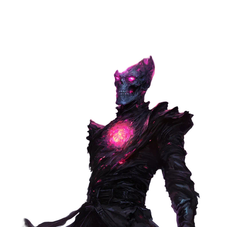 Nebula Lich Vinyl Car Decal Sticker – Waterproof & UV-Resistant 8"