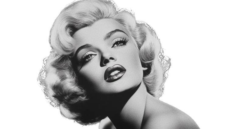 Marilyn Monroe V34 Vinyl Car Decal Sticker – Waterproof & UV-Resistant 8"