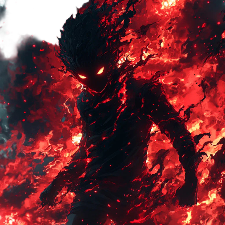 Menacing Dark Figure Vinyl Car Decal Sticker – Waterproof & UV-Resistant 8"