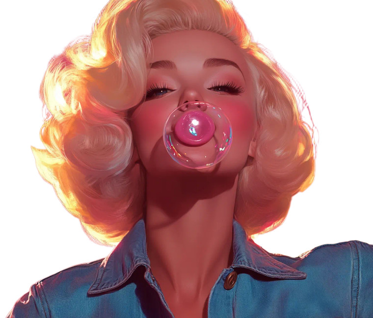 Radiant Marilyn Monroe Vinyl Car Decal Sticker – Waterproof & UV-Resistant 8"