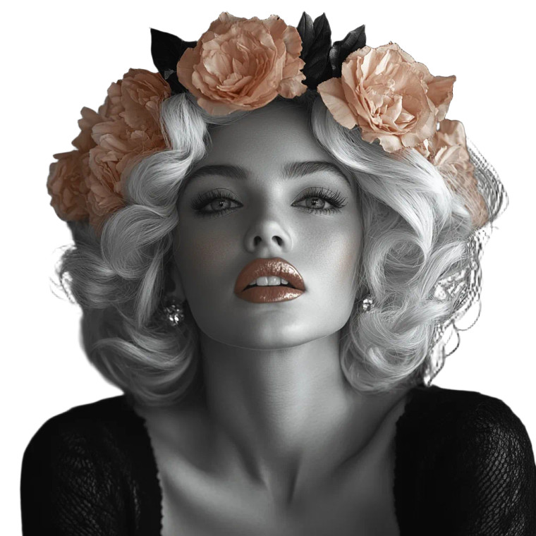 Modern Marilyn Monroe V7 Vinyl Car Decal Sticker – Waterproof & UV-Resistant 8"