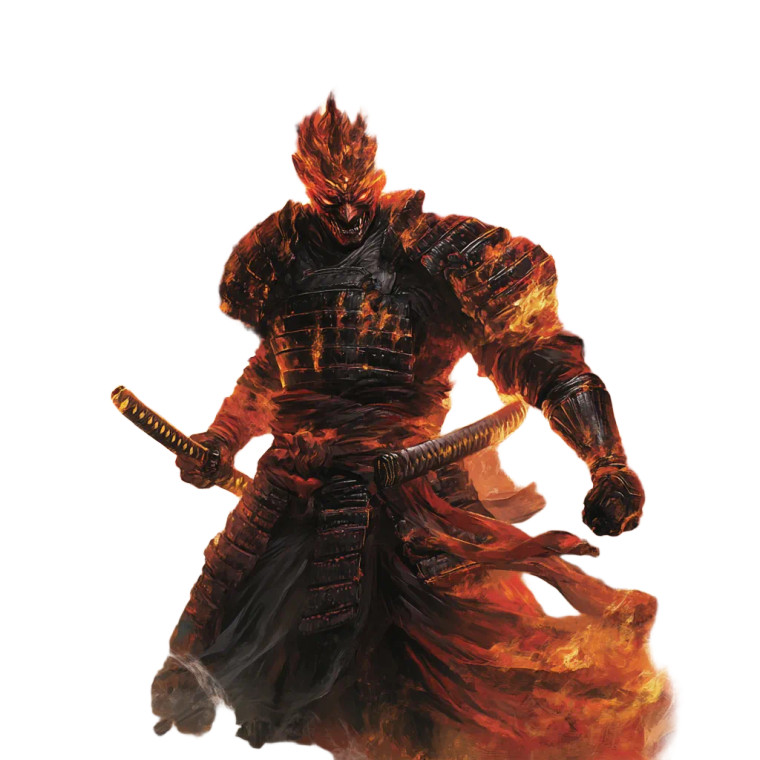 Shogun Harukama Vinyl Car Decal Sticker – Waterproof & UV-Resistant 8"