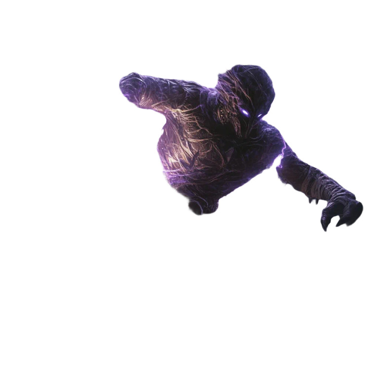 Telekinesis Monster Move Vinyl Car Decal Sticker – Waterproof & UV-Resistant 8"