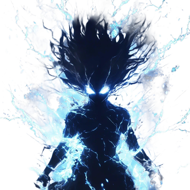 Dark Anime Silhouette V2 Vinyl Car Decal Sticker – Waterproof & UV-Resistant 8"