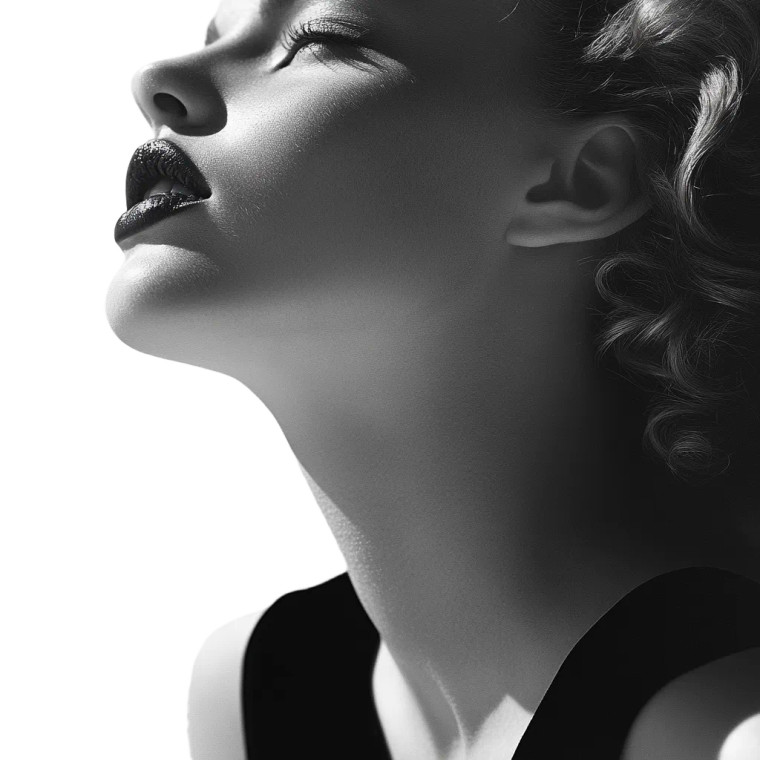 Helmut Newton Portrait Vinyl Car Decal Sticker – Waterproof & UV-Resistant 8"