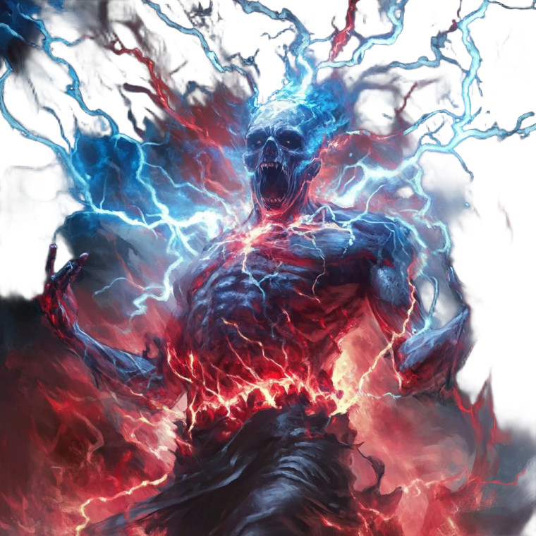 Insane Lich Mage V2 Vinyl Car Decal Sticker – Waterproof & UV-Resistant 8"