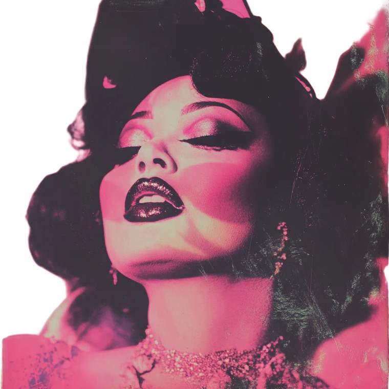 Retro Drag Queen Vinyl Car Decal Sticker – Waterproof & UV-Resistant 8"