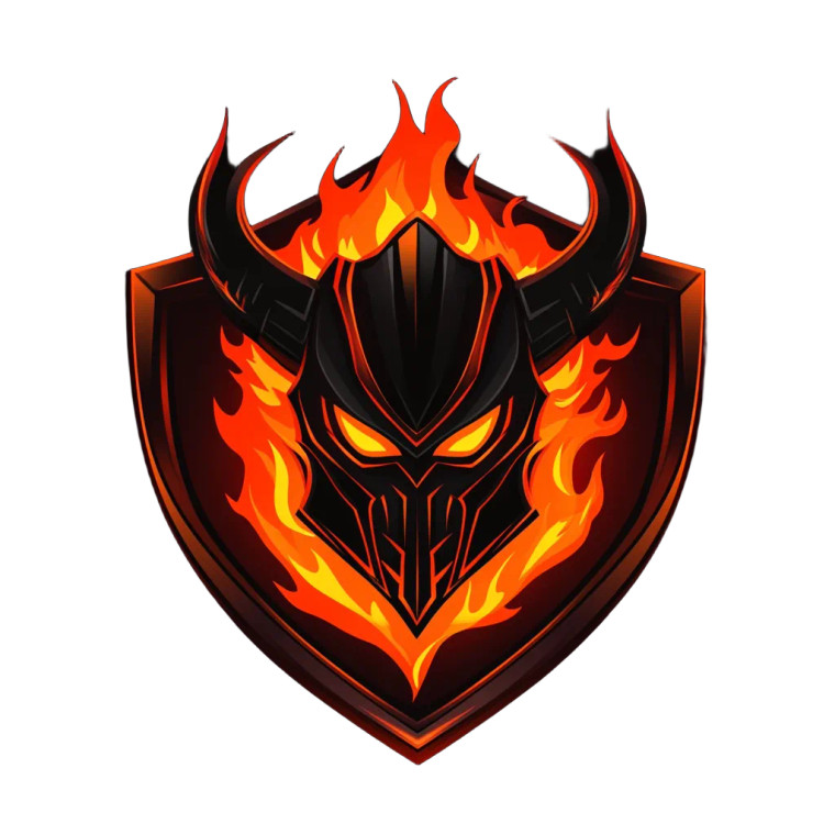 Chaos Warrior Shield Vinyl Car Decal Sticker – Waterproof & UV-Resistant 8"