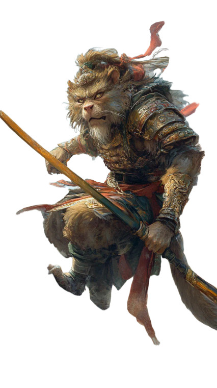 Chinese Wukong Vinyl Car Decal Sticker – Waterproof & UV-Resistant 8"