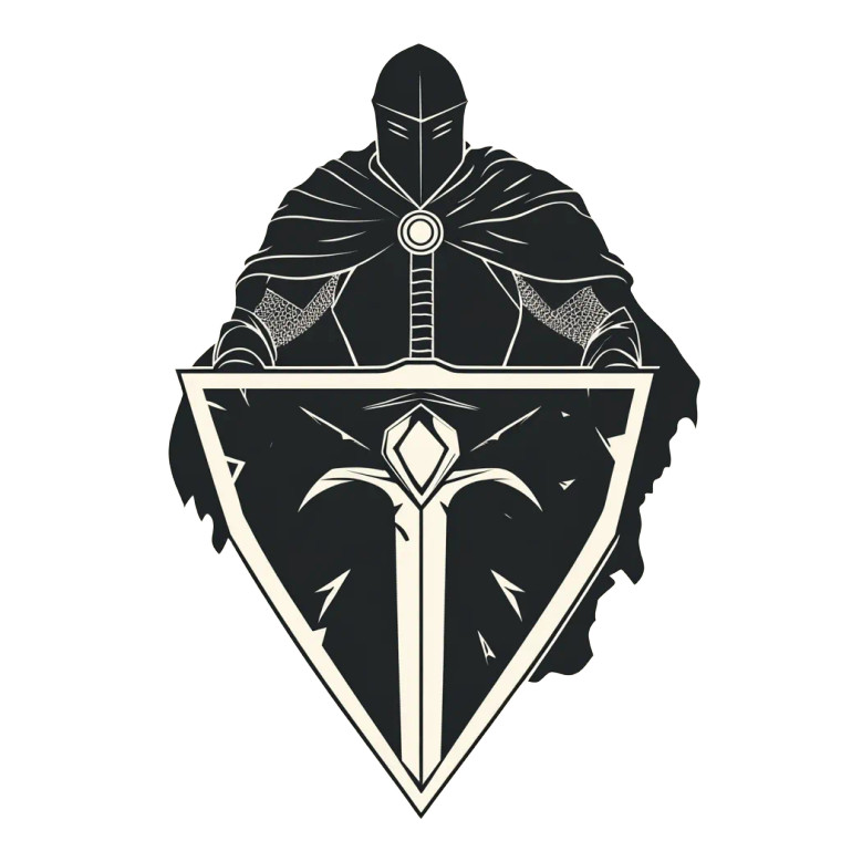 Paladin D20 Logo Vinyl Car Decal Sticker – Waterproof & UV-Resistant 8"