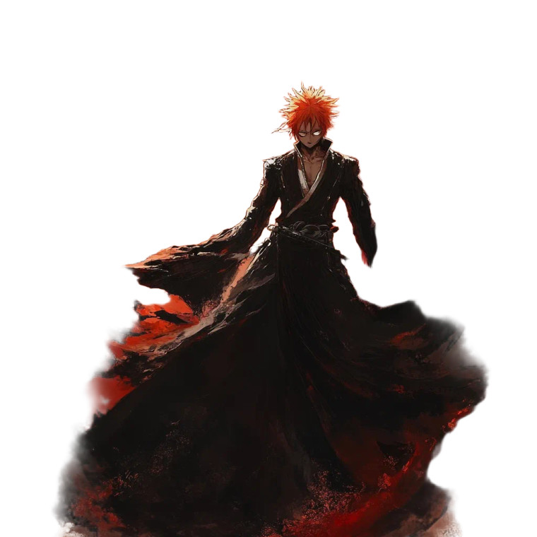 Bankai Ichigo Vinyl Car Decal Sticker – Waterproof & UV-Resistant 8"