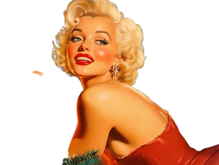 Marilyn Monroe Poster V2 Vinyl Car Decal Sticker – Waterproof & UV-Resistant 8"