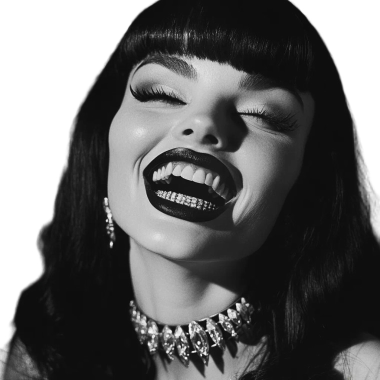 Punk Bettie Page Vinyl Car Decal Sticker – Waterproof & UV-Resistant 8"