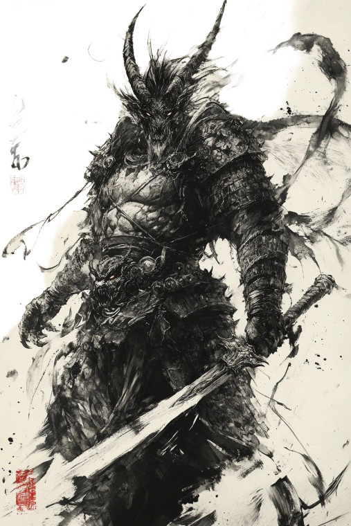 Dragonborn Ink Masterpiece Vinyl Car Decal Sticker – Waterproof & UV-Resistant 8"