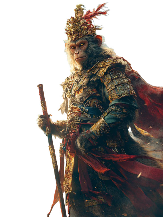 Monkey Warrior V7 Vinyl Car Decal Sticker – Waterproof & UV-Resistant 8"