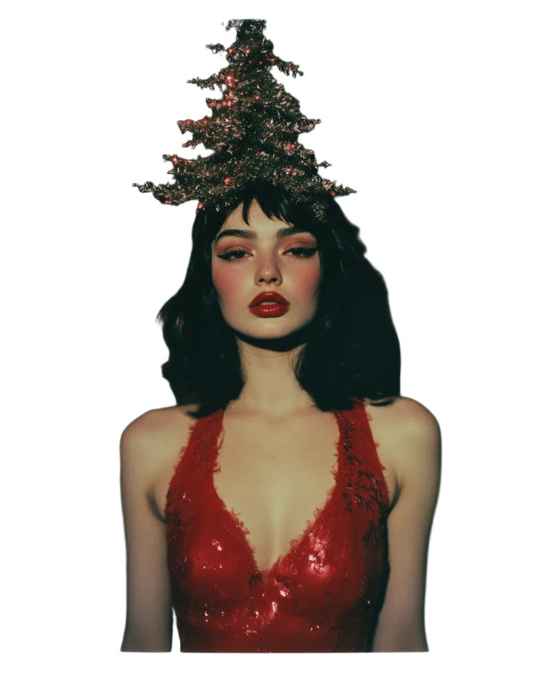 Vogue-Style Model Vinyl Car Decal Sticker – Waterproof & UV-Resistant 8"