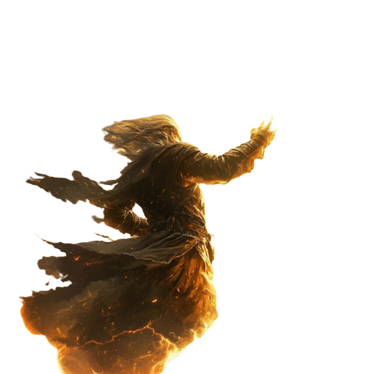 Elemental Sorcerer Vinyl Car Decal Sticker – Waterproof & UV-Resistant 8" Elemental Sorcerer Vinyl Car Decal Sticker – Waterproof & UV-Resistant 8"