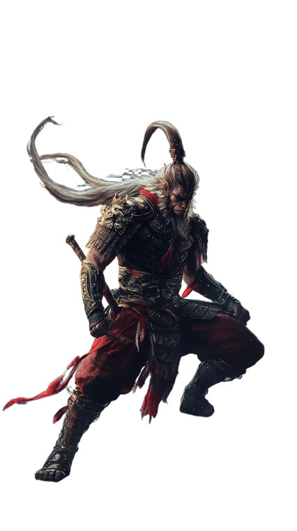 Monkey King Poster V7 Vinyl Car Decal Sticker – Waterproof & UV-Resistant 8"