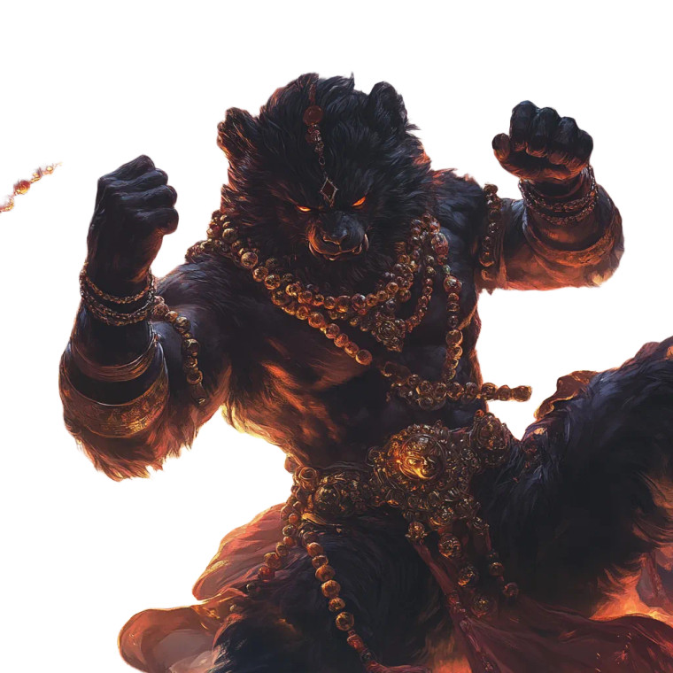 Black Bear Spirit Vinyl Car Decal Sticker – Waterproof & UV-Resistant 8"