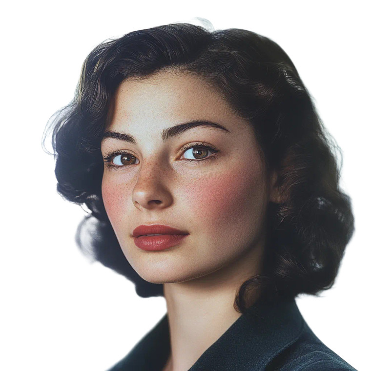 Violette Szabo Portrait Vinyl Car Decal Sticker – Waterproof & UV-Resistant 8"