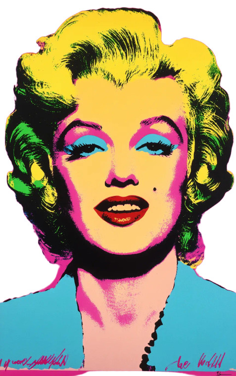 Andy Warhol Art Vinyl Car Decal Sticker – Waterproof & UV-Resistant 8"