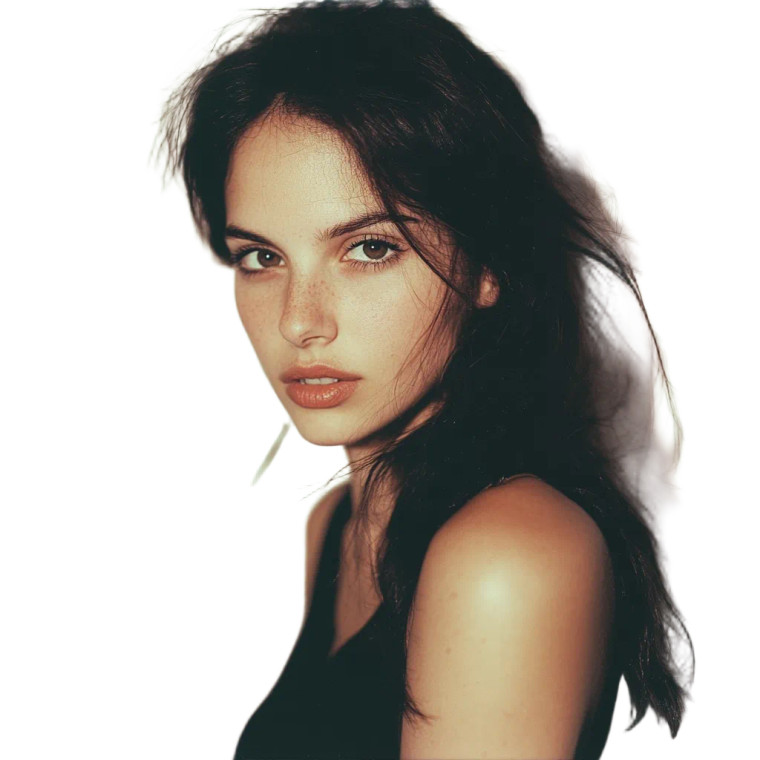 Anna De Armas Smirking Vinyl Car Decal Sticker – Waterproof & UV-Resistant 8"