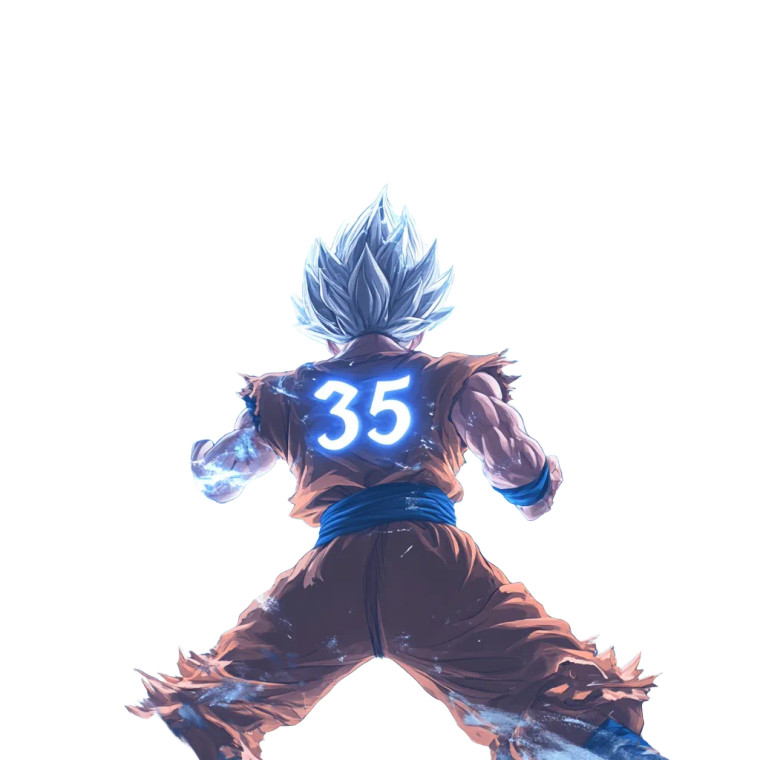 Goku'S Spirit Bomb Vinyl Car Decal Sticker – Waterproof & UV-Resistant 8"