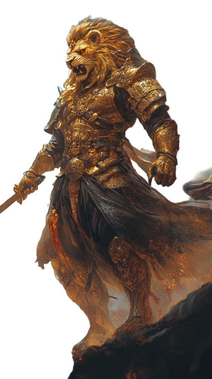 Lion-Camel King V2 Vinyl Car Decal Sticker – Waterproof & UV-Resistant 8"