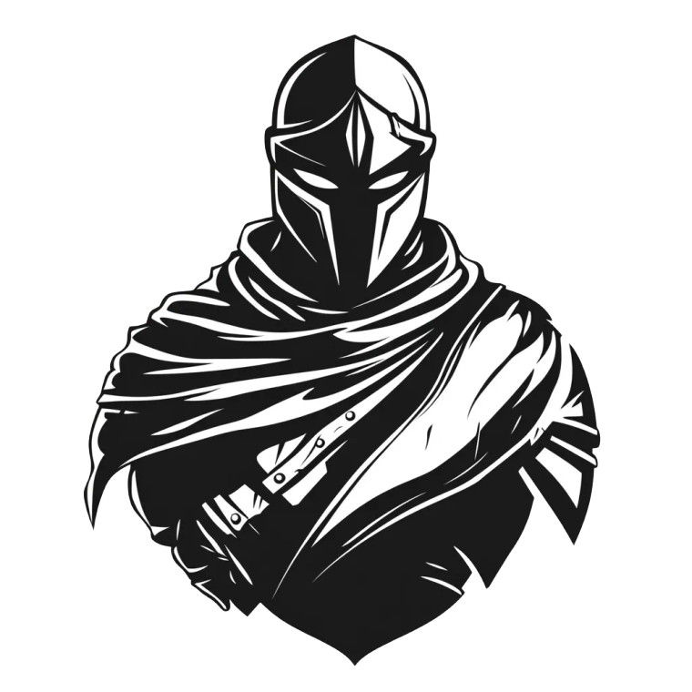 Security Warrior Logo Vinyl Car Decal Sticker – Waterproof & UV-Resistant 8"