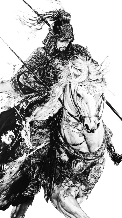 Qing Dynasty General Vinyl Car Decal Sticker – Waterproof & UV-Resistant 8"