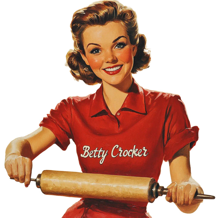 Betty Crocker Cooking Vinyl Car Decal Sticker – Waterproof & UV-Resistant 8"