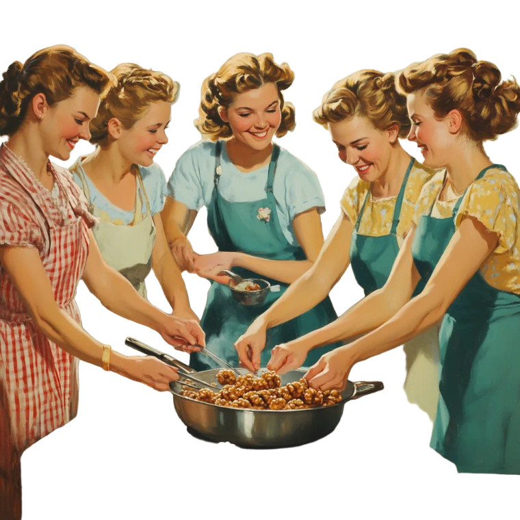 Cooking With Walnuts Vinyl Car Decal Sticker – Waterproof & UV-Resistant 8"