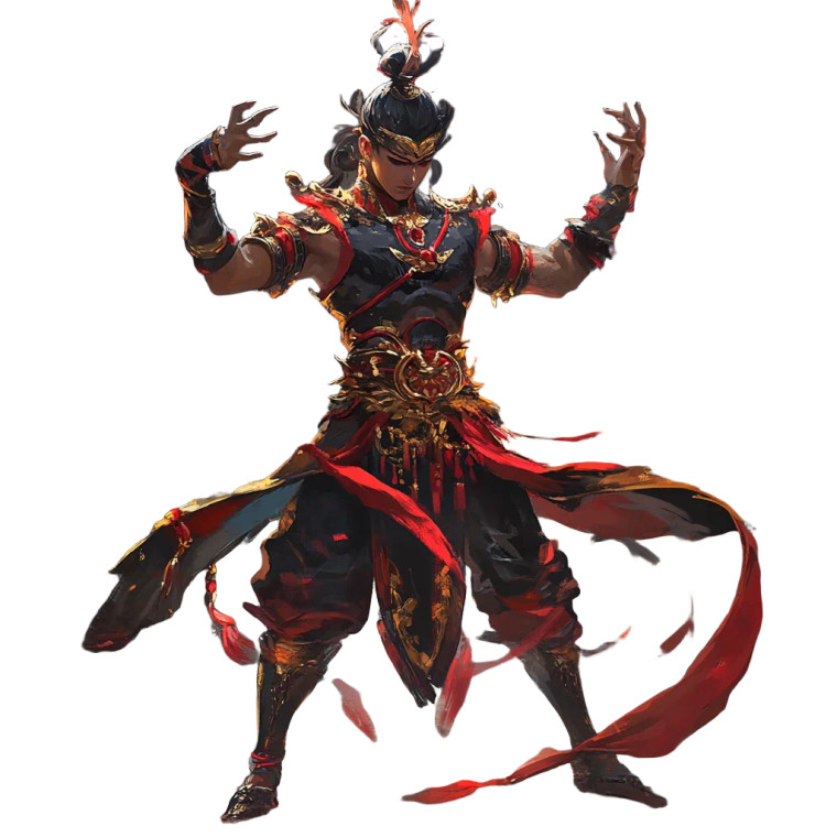 Epic Ne Zha Vinyl Car Decal Sticker – Waterproof & UV-Resistant 8"