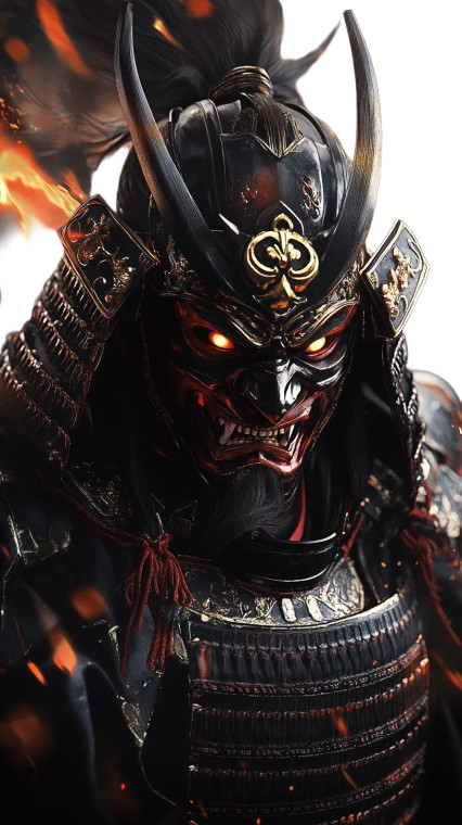 Scorpion Clan Samurai Vinyl Car Decal Sticker – Waterproof & UV-Resistant 8"