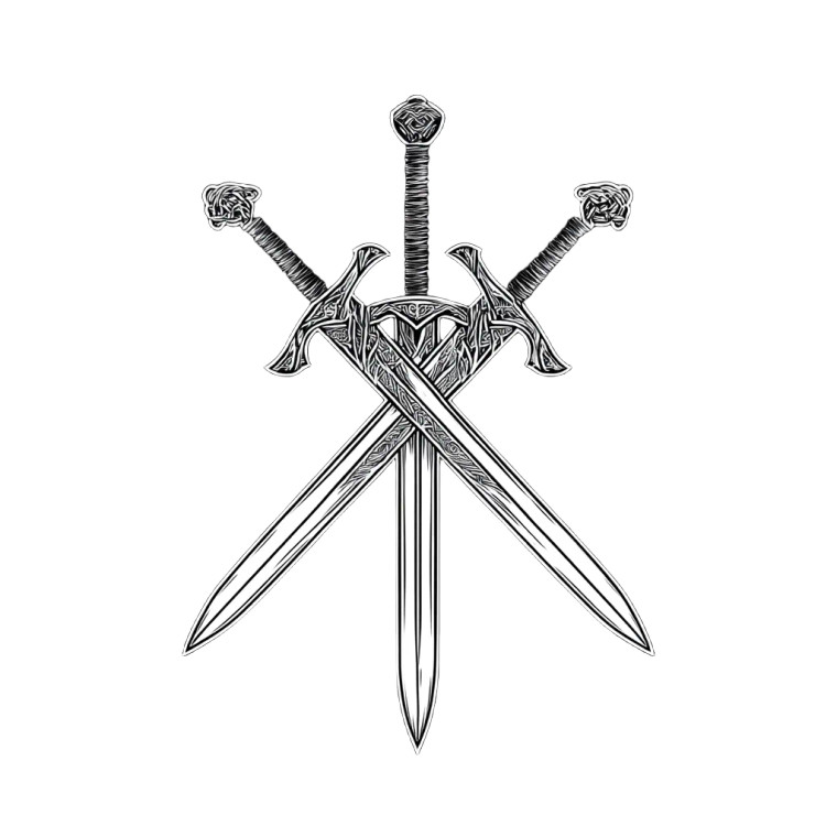 Viking Chief Emblem Vinyl Car Decal Sticker – Waterproof & UV-Resistant 8"