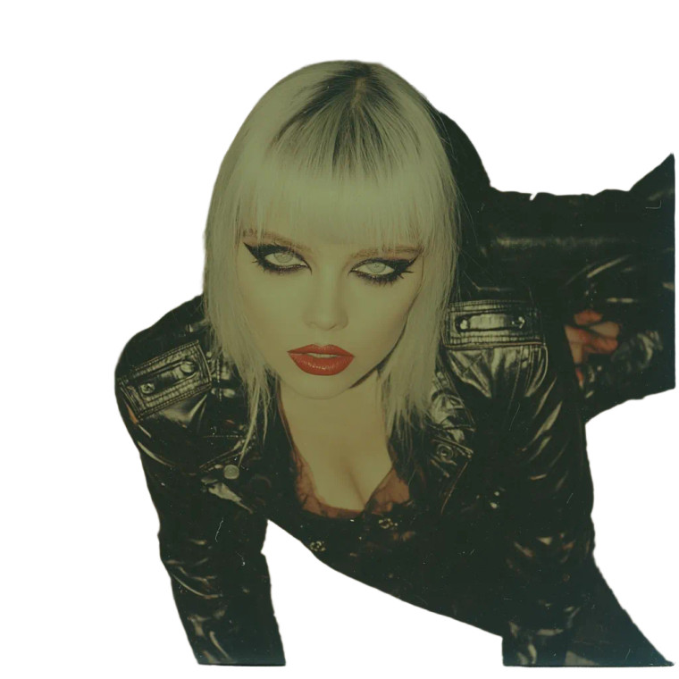 Gothic 80S Pop Star Vinyl Car Decal Sticker – Waterproof & UV-Resistant 8"