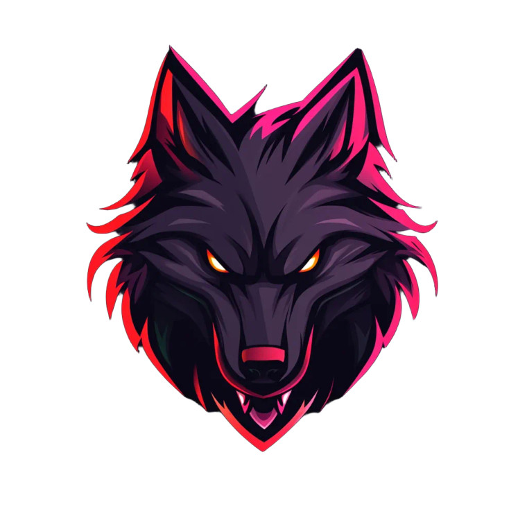 Lone Wolf Logo Vinyl Car Decal Sticker – Waterproof & UV-Resistant 8"