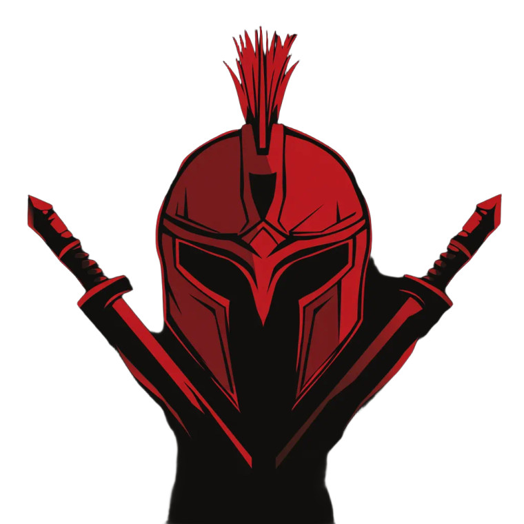 Spartan Helmet Logo V18 Vinyl Car Decal Sticker – Waterproof & UV-Resistant 8"