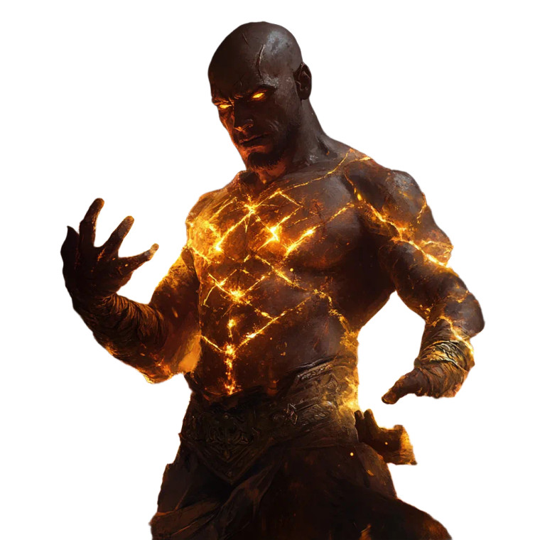 Runic Fire Mage Vinyl Car Decal Sticker – Waterproof & UV-Resistant 8"